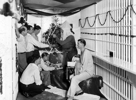 Christmas in the Orange County Jail, 1940s