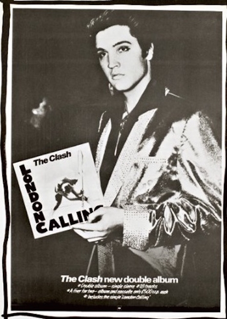 A promo for The Clash's 1979 double-record, London Calling from a Clash promotional fanzine, 1979