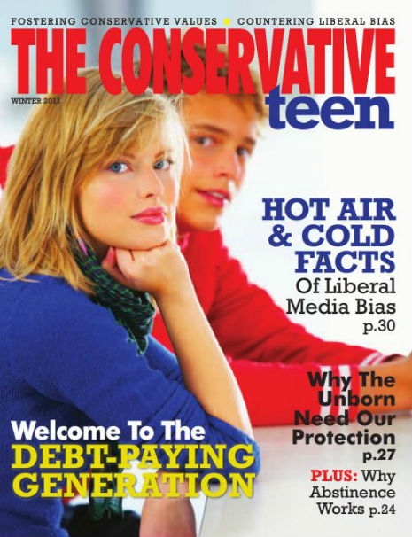 ‘the Conservative Teen Magazine No This Is Not A Joke