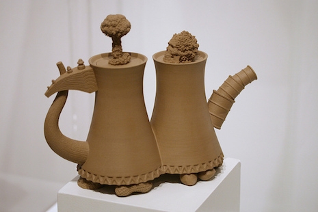 Cooling Tower teapot by Richard T. Notkin