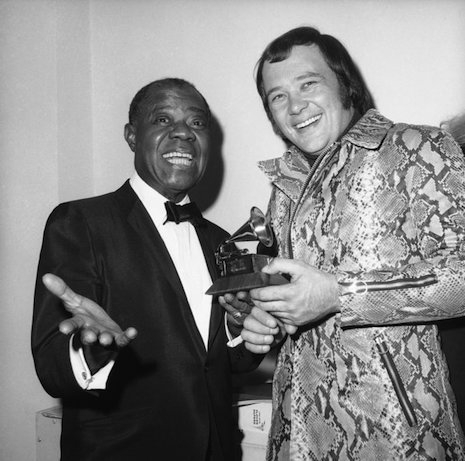 David Clayton Thomas of Blood Sweat Tears and Louis Armstrong, 1970