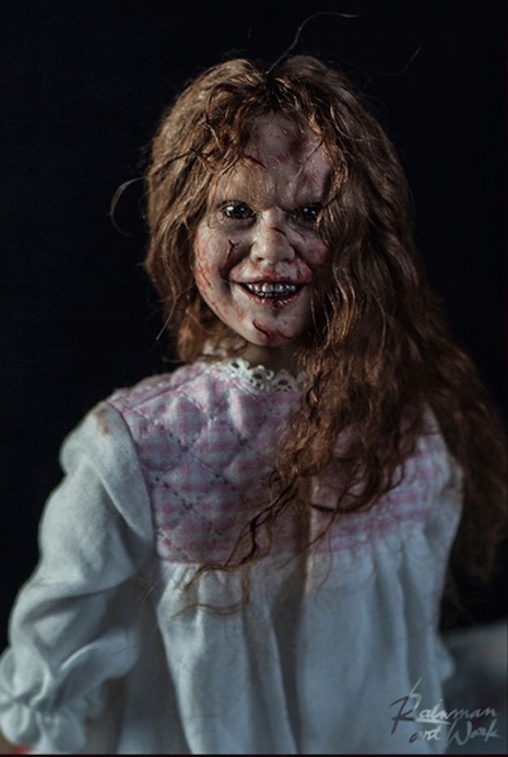 Girl of Satan (Regan from The Exorcist) figure by Rainman