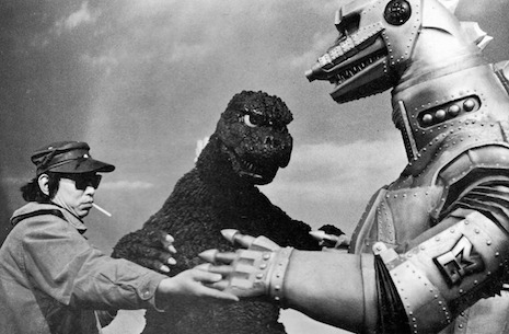 Behind the scenes on Godzilla vs Mechagodzilla (1975)
