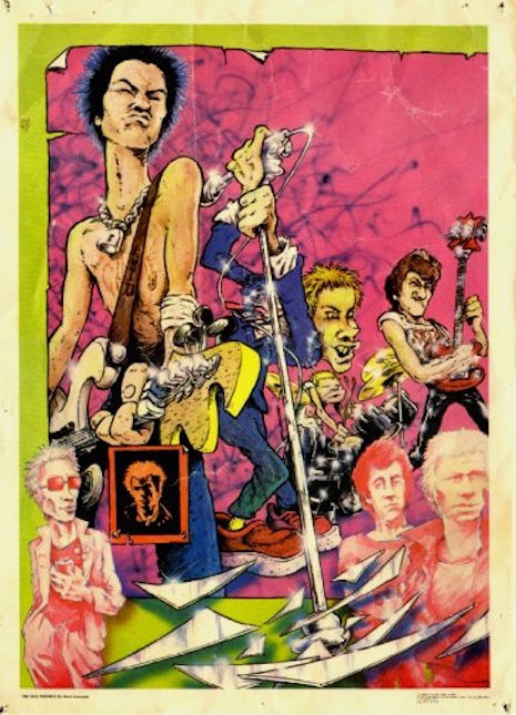 The Sex Pistols by Hunt Emerson
