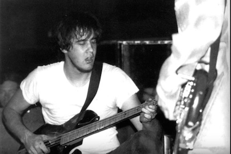 Krist Novoselic with Nirvana at Man Ray in Cambridge, Massachusetts, April 18th 1990