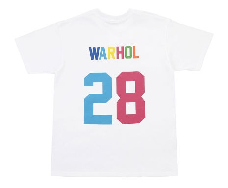 Colorful sports uniforms for hip artists like Warhol and Basquiat ...