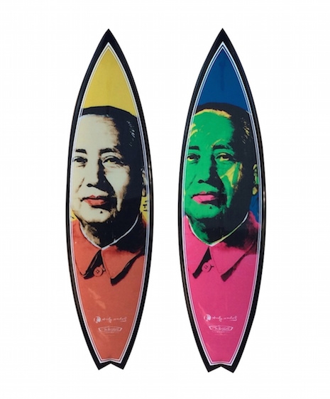 Chairman Mao Zegong surfboard