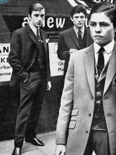 Marc Bolan (or Mark Feld) age 15 modeling as a