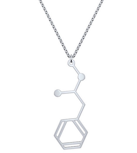 Methamphetamine molecular necklace