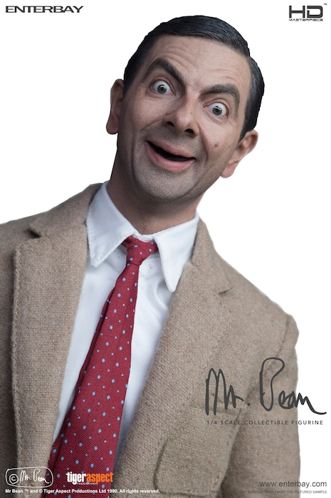 Mr Bean figure close up
