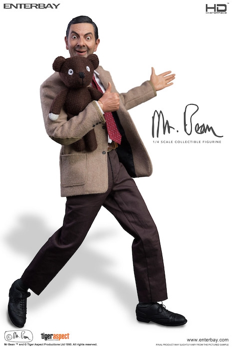 Mr. Bean and Teddy figure