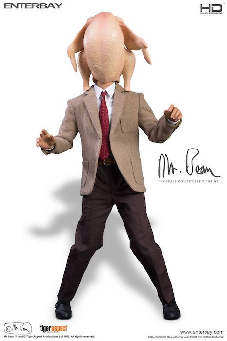 Mr. Bean and the turkey