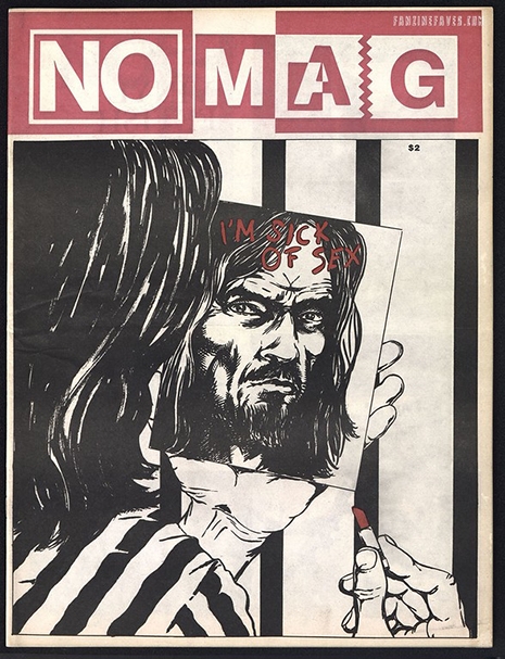 The entire print run of transgressive LA punk art and music zine NO MAG is  now online