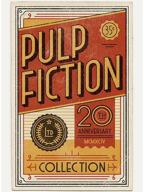 Pulp Fiction 20th Anniversary posters by MUTI
