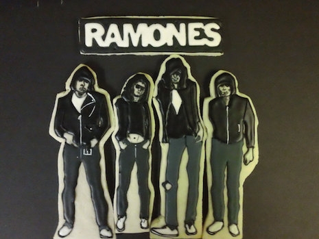 The Ramones cookies