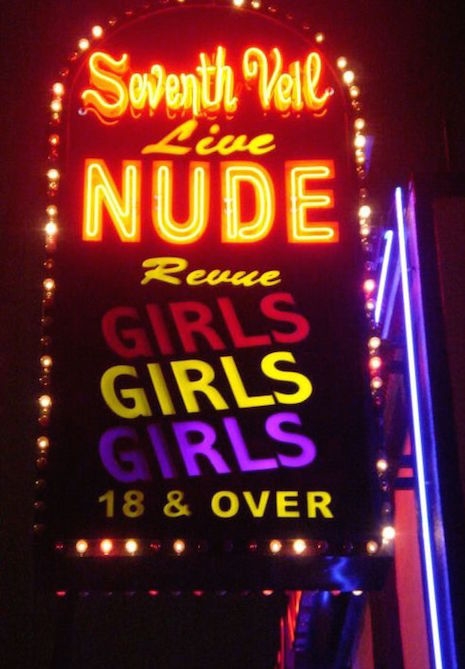 Sunset Strip strip club, the Seventh Veil