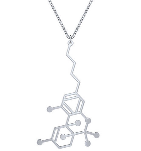 THC molecular necklace