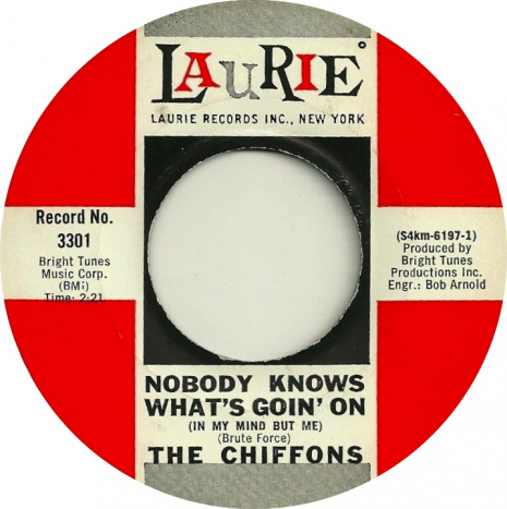 The Chiffons Laurie label