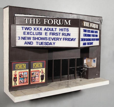 A miniature replica of The Forum