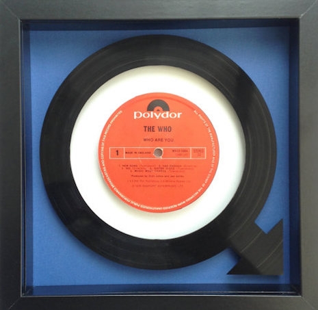The Who Who are You die cut record