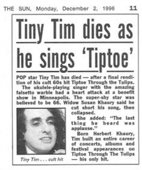 Tiny Tim Black Ass