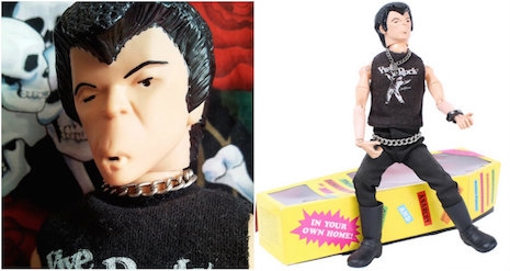 The Ultimate Punk Rocker doll by UK company, S.I.D 1993