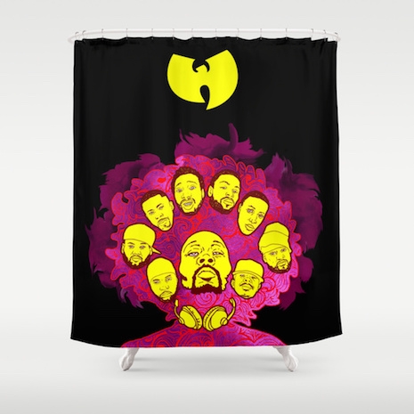 Wu-Tang Clan shower curtain