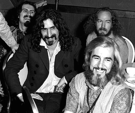 Frank Zappa and the Mothers of Invention at a Grammy party in New York, 1968