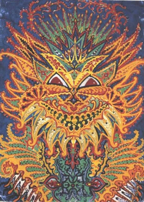 The Colorful, Dancing, Psychedelic Cats of Louis Wain