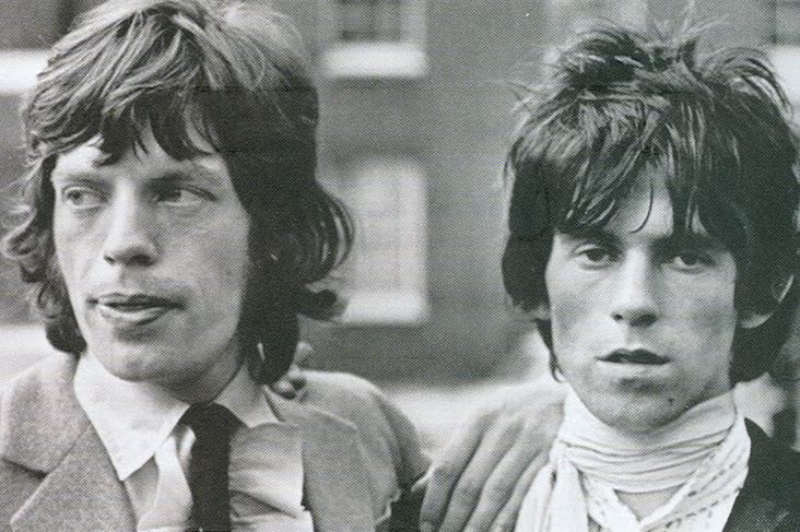 Mick Jagger and Keith RIchards turn up in pretentious Italian art film, 1972