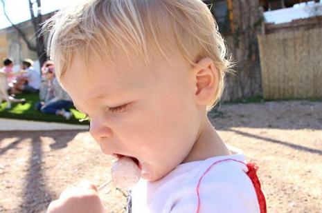 A new way to get in touch with your inner child: Suck on a breast milk lollipop
