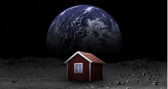 Swedish artist is trying to crowd-source $15 million to put a shack on the moon because art