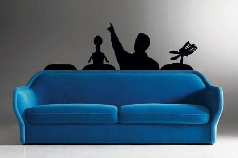 ‘Mystery Science Theater 3000’ behind-the-couch wall decal