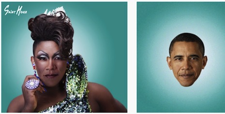 Controversial male political figures reimagined as fabulous drag queens