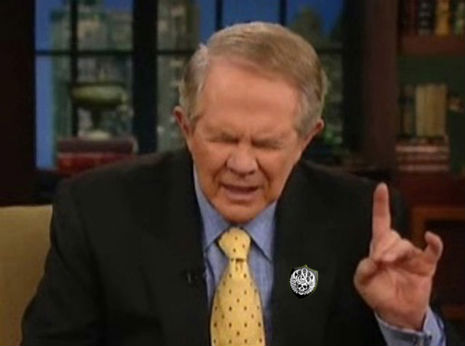 What Would Jesus Do? (Barf!): Pat Robertson’s most sexist statement yet?