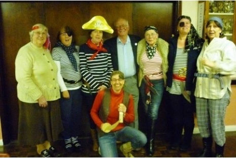 Women’s group accidentally dress up as pirates for speech by former Somali pirate hostage