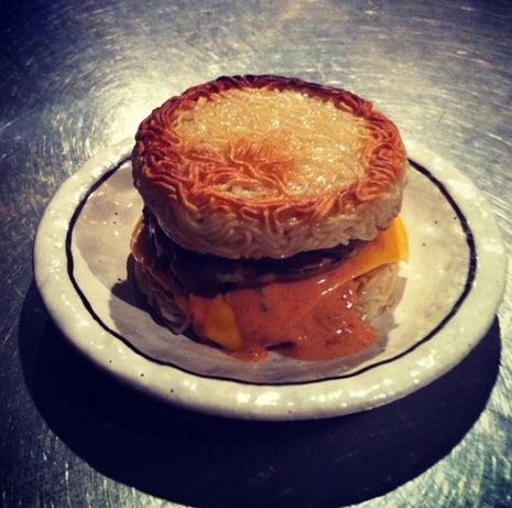Death to the cronut! All hail the ramen noodle burger!