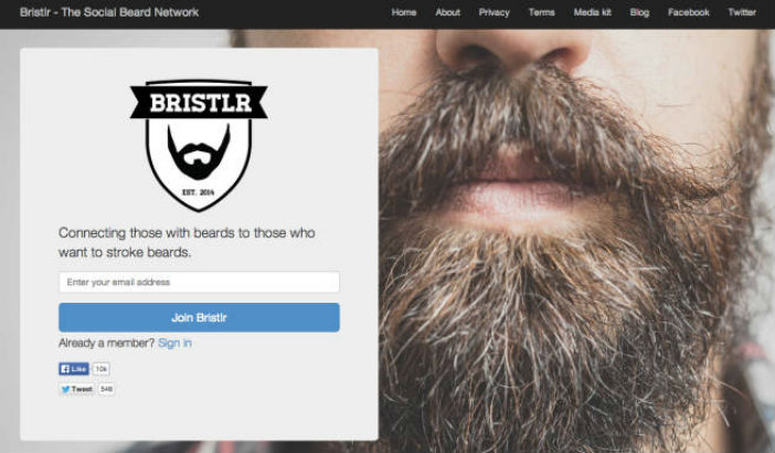 Bristlr: The app that connects bearded men and the people who love them…