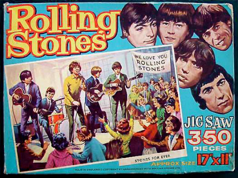 Who the hell are these people?: Rolling Stones jigsaw puzzle is puzzling