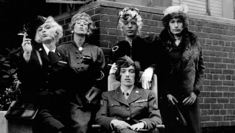 The Rolling Stones in drag, 1966