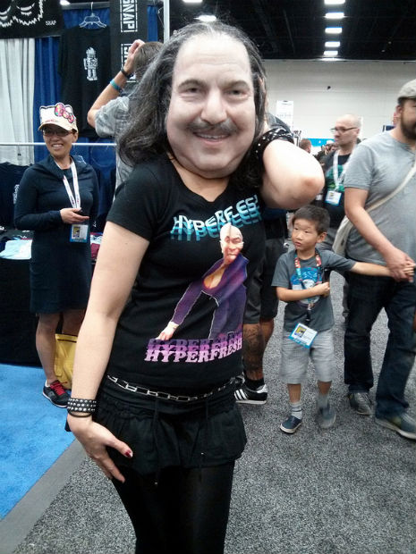 Horrifyingly realistic Ron Jeremy mask will ruin your Monday