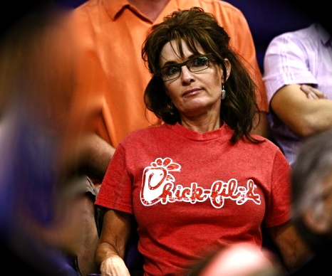 Dozens of douchebags wish Sarah Palin a happy 50th birthday