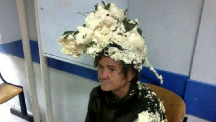 Woman ends up in ER after mixing up hair mousse with builders’ foam