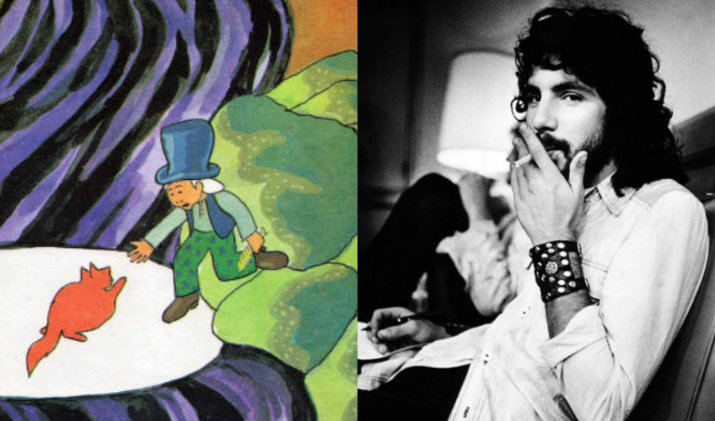 ‘I am being followed by a Moonshadow’: Cat Stevens cartoon with Spike Milligan’s voice