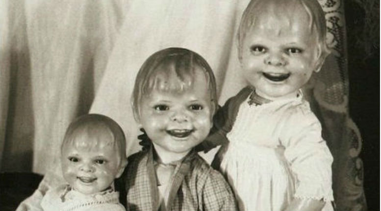 scary antique dolls