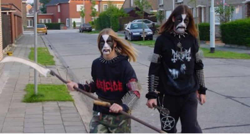 A day in the grim life of a Black Metal teenager