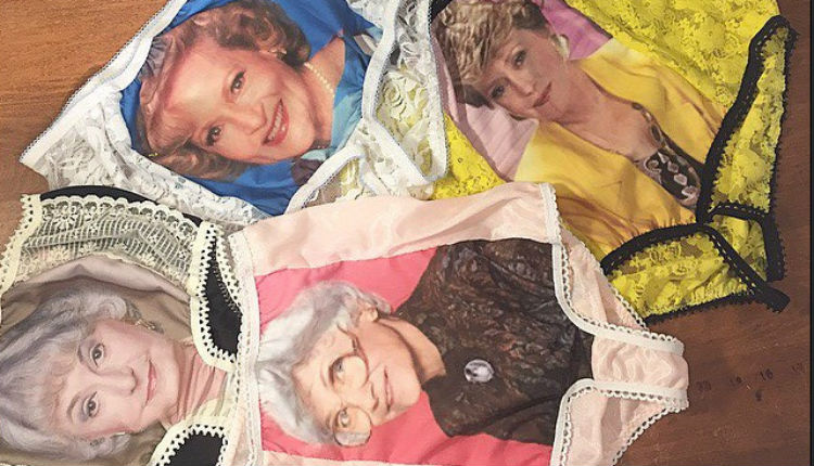 The ultimate granny panties: Yep, there’s a 4 pack of ‘Golden Girls’ underwear