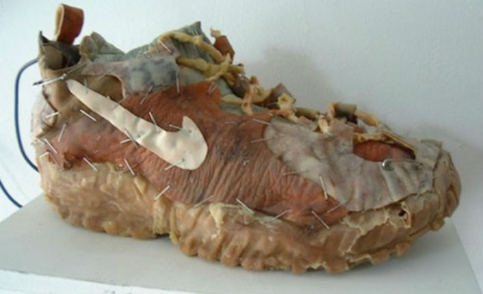Just (don’t) do it: Nike sneaker made from human flesh-like latex