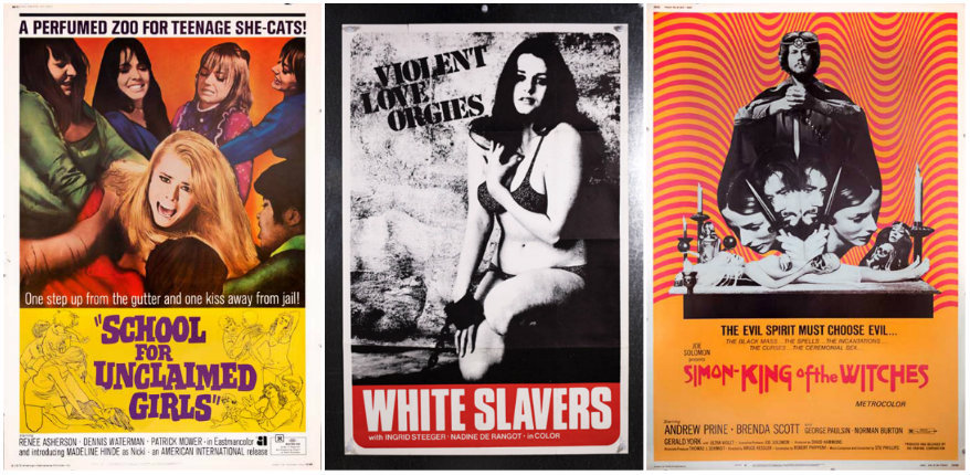Beyond the Valley of the Lurid Exploitation Film Posters of the 50s, 60s & 70s