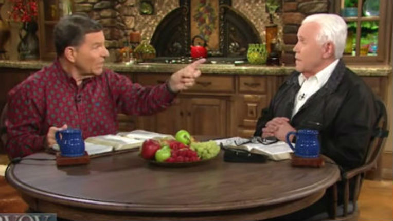 Watch two televangelists defend their private jets